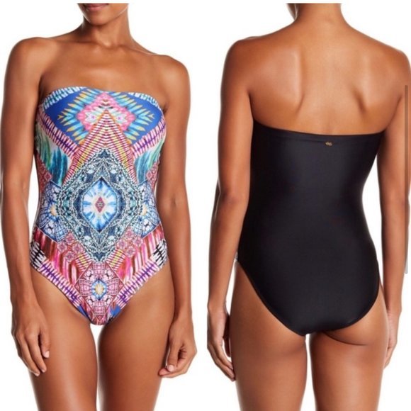 Pilyq strapless‎ one piece swimsuit - Picture 1 of 5